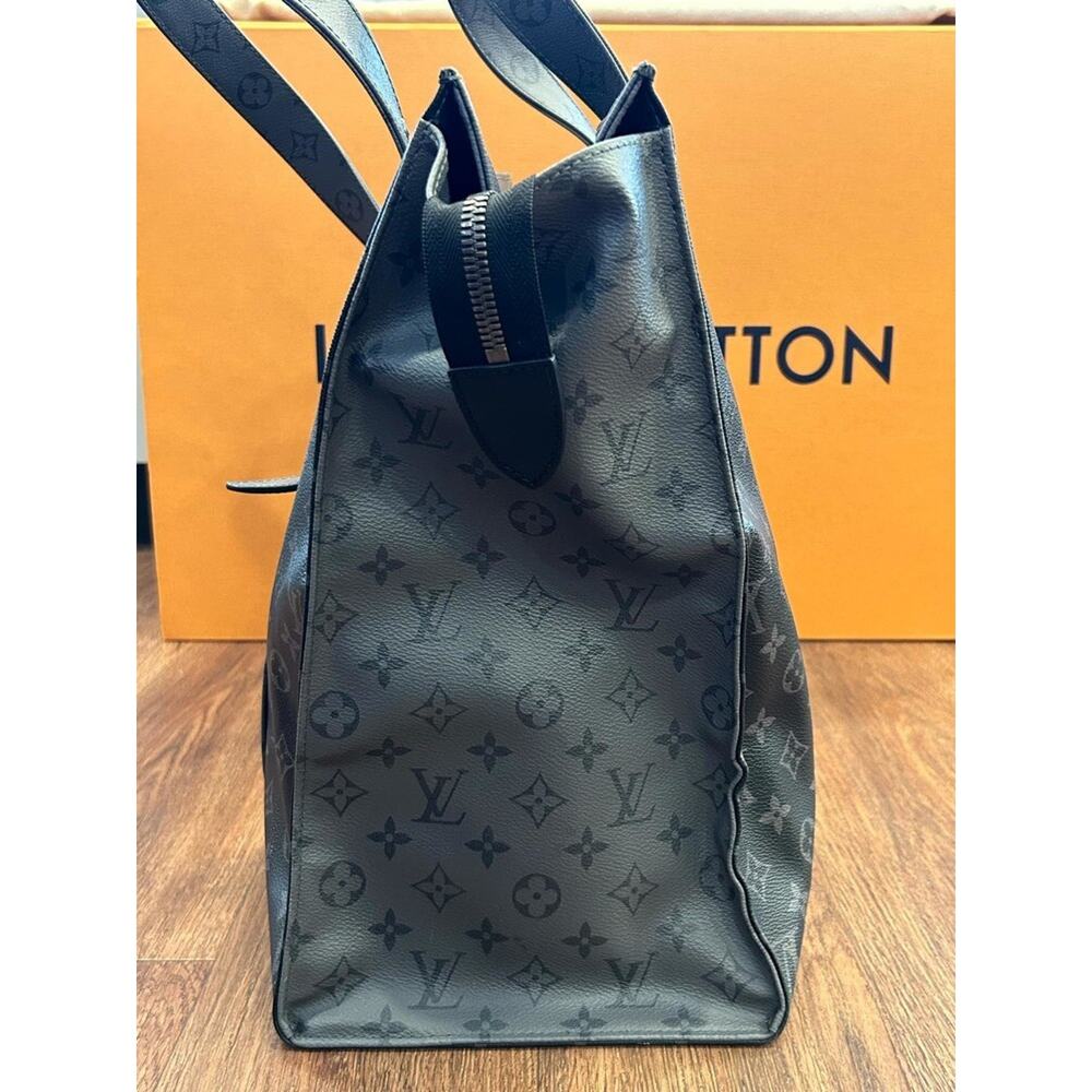 Louis Vuitton Monogram Eclipse New Cabas Tote Gm … - image 6